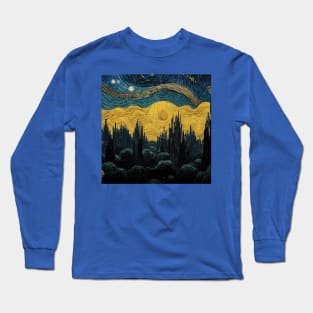 Starry Night in Kashyyyk Long Sleeve T-Shirt